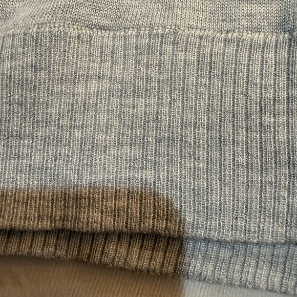 41 Hawthorn Women’s Lightweight Silk Blend Striped Turtleneck NWOT Size M - Picture 5 of 7